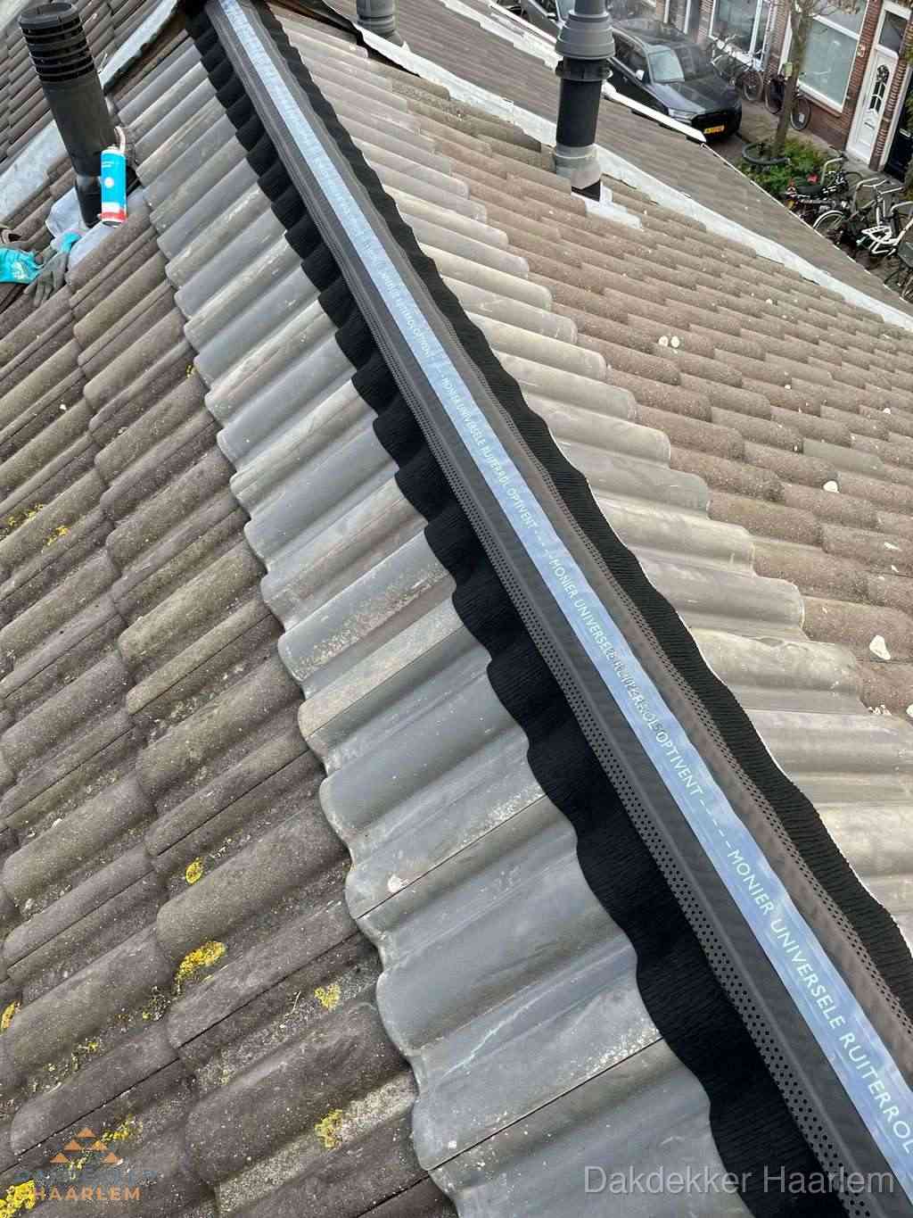 Dakrenovatie plat dak met bitumen dakbedekking in Haarlem