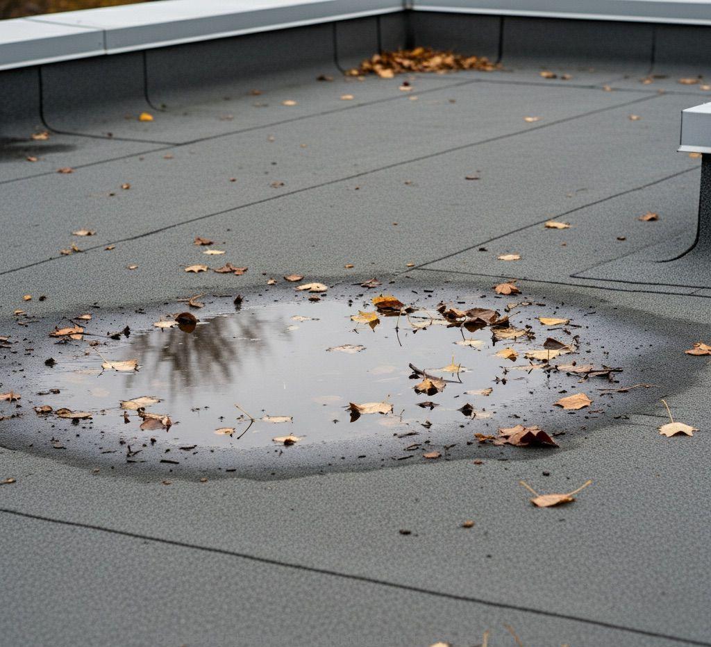 Daklekkage In Herfst Haarlem