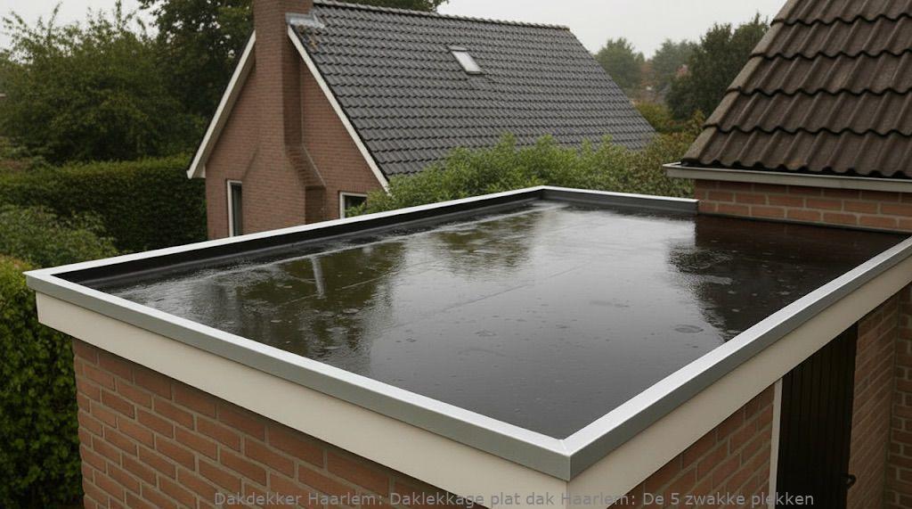 Daklekkage Plat Dak Haarlem